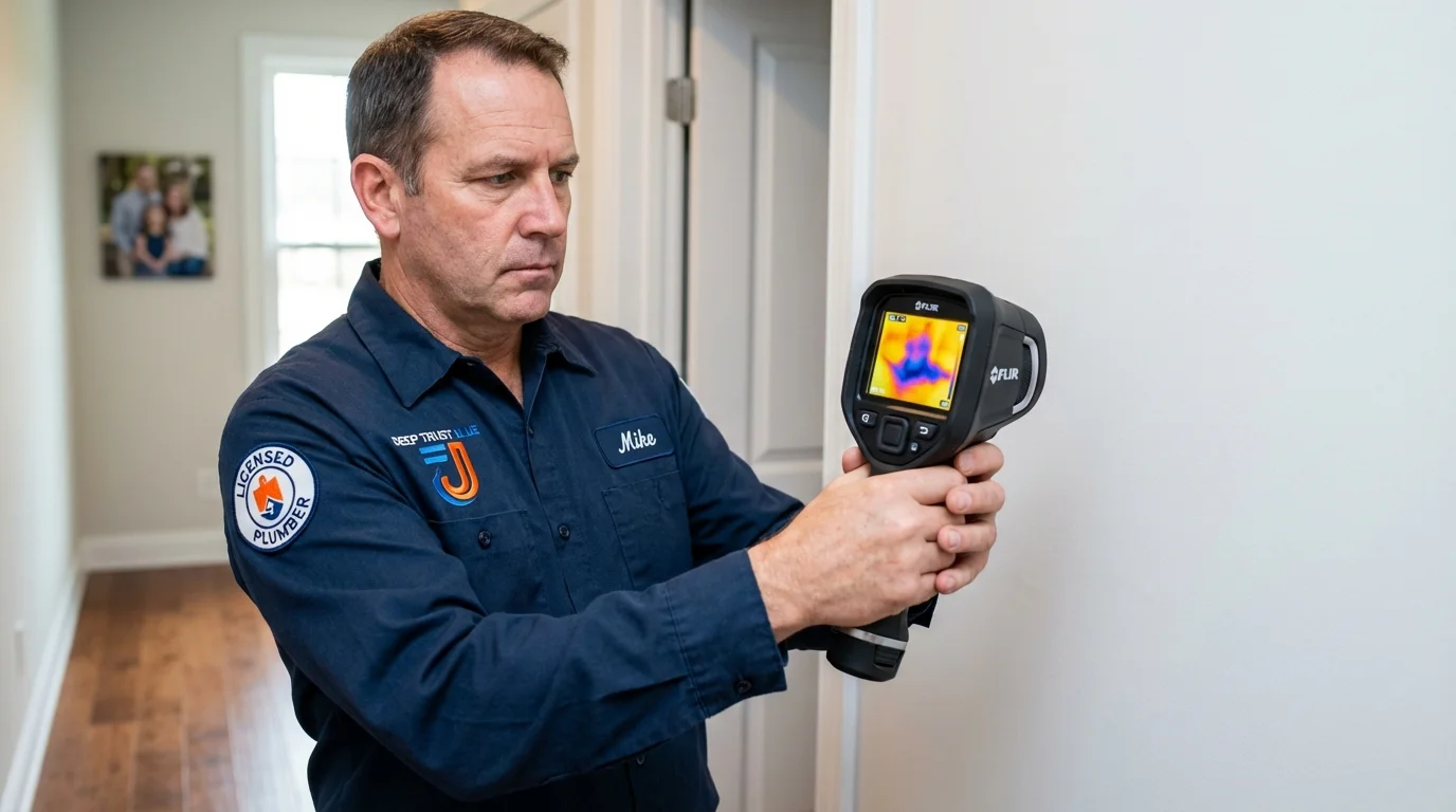 Thermal imaging leak detection by Johns Plumbing LLC in La Junta